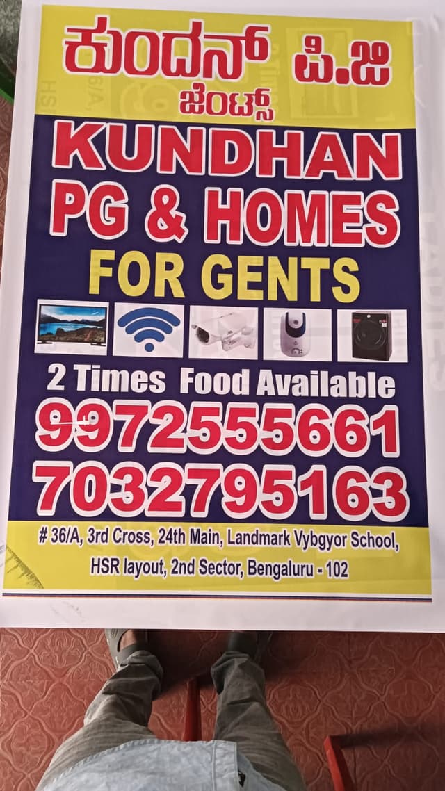 Kundhan PG & Homes for Gents