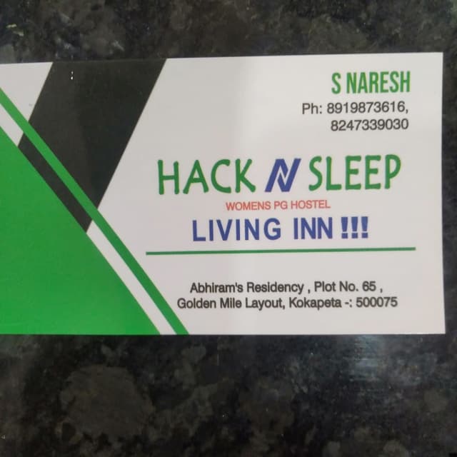 Hack N Sleep Living Inn