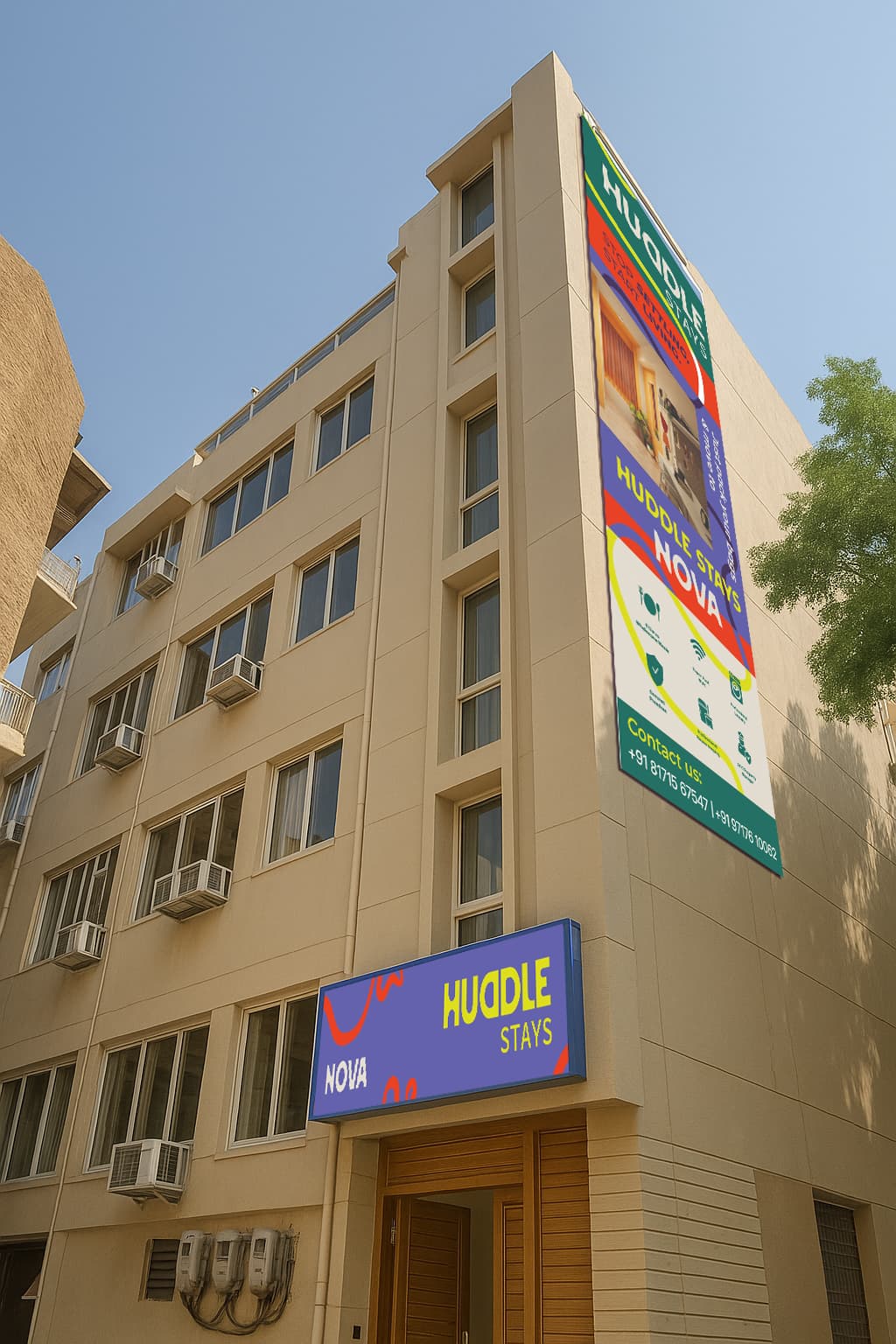 Huddle Stays Nova - Girls PG in Saket