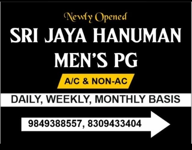 Sri jay Hanuman men's pg