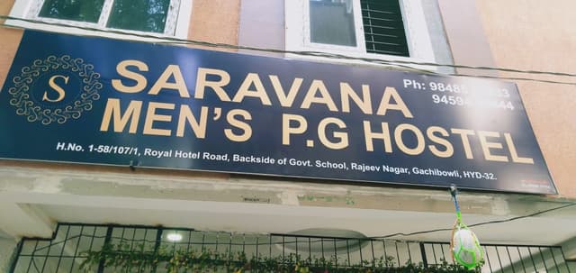 Sarvana men's pg