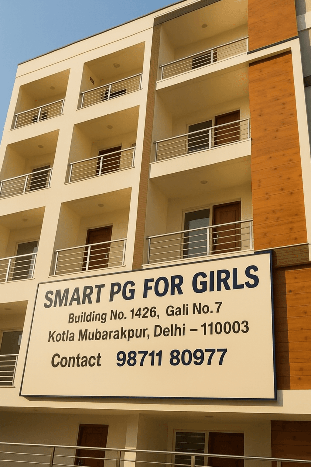 Smart PG for Girls