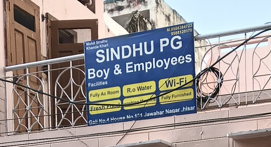Sindhu pg and hostal for boys