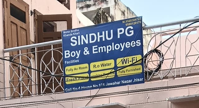 Sindhu pg and hostal for boys