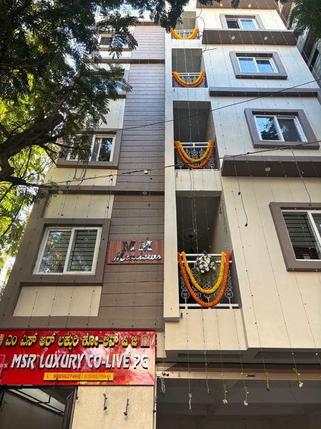 MSR Luxury Co-Living PG
