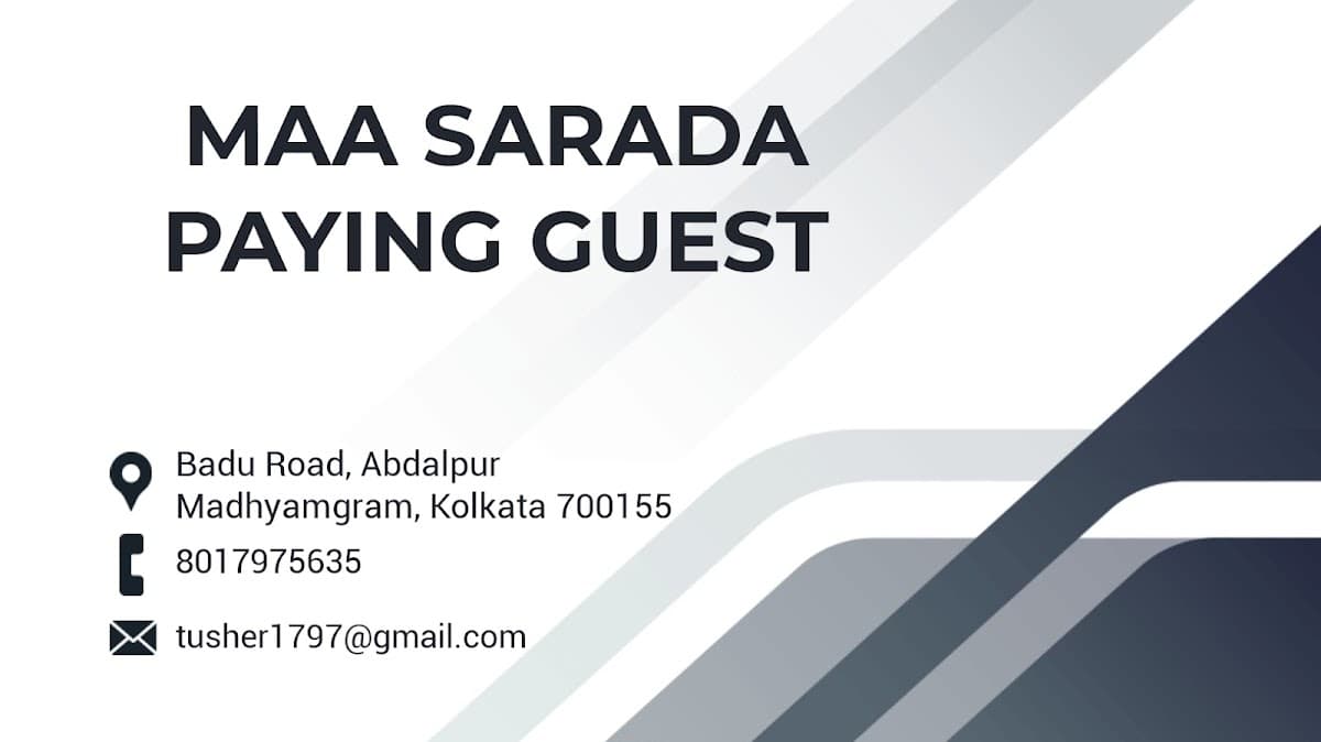MAA SARADA PAYING GUEST