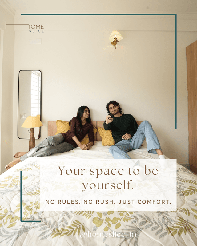 HomeSlice Sarjapur - Balcony Rooms