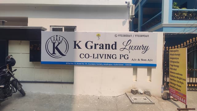 K Grand Luxury Co Living PG