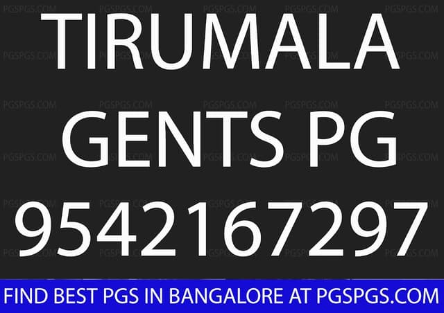 Sri Tirumala PG