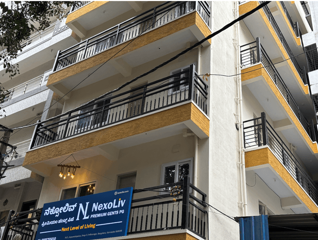 NexoLiv - Premium Gents PG Indiranagar