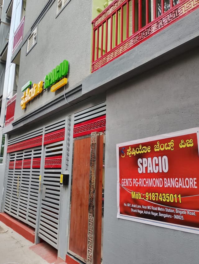 Spacio Gents PG - Richmond Bangalore