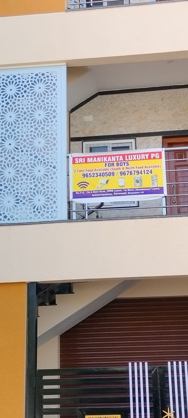 Sri Manikanta PG for Gents