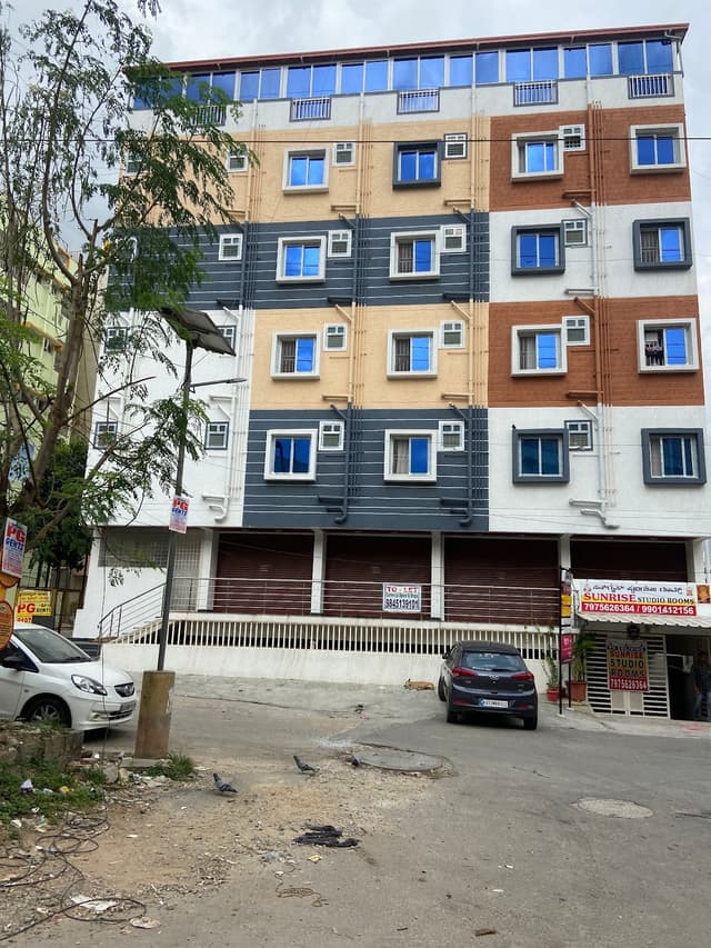 Sunrise Studio Rooms (A Block) - PG, Coliving