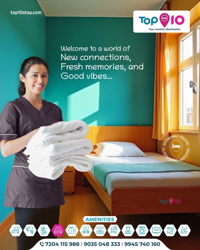 TOP 10 HOUSE & PG ACCOMMODATION